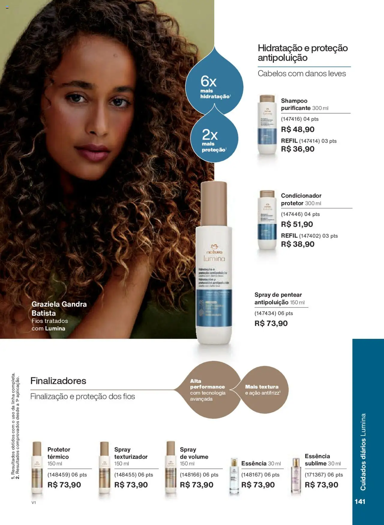 Natura Folheto - válido de 18.08.2025 | Página: 141 | Produtos: Shampoo, Condicionador