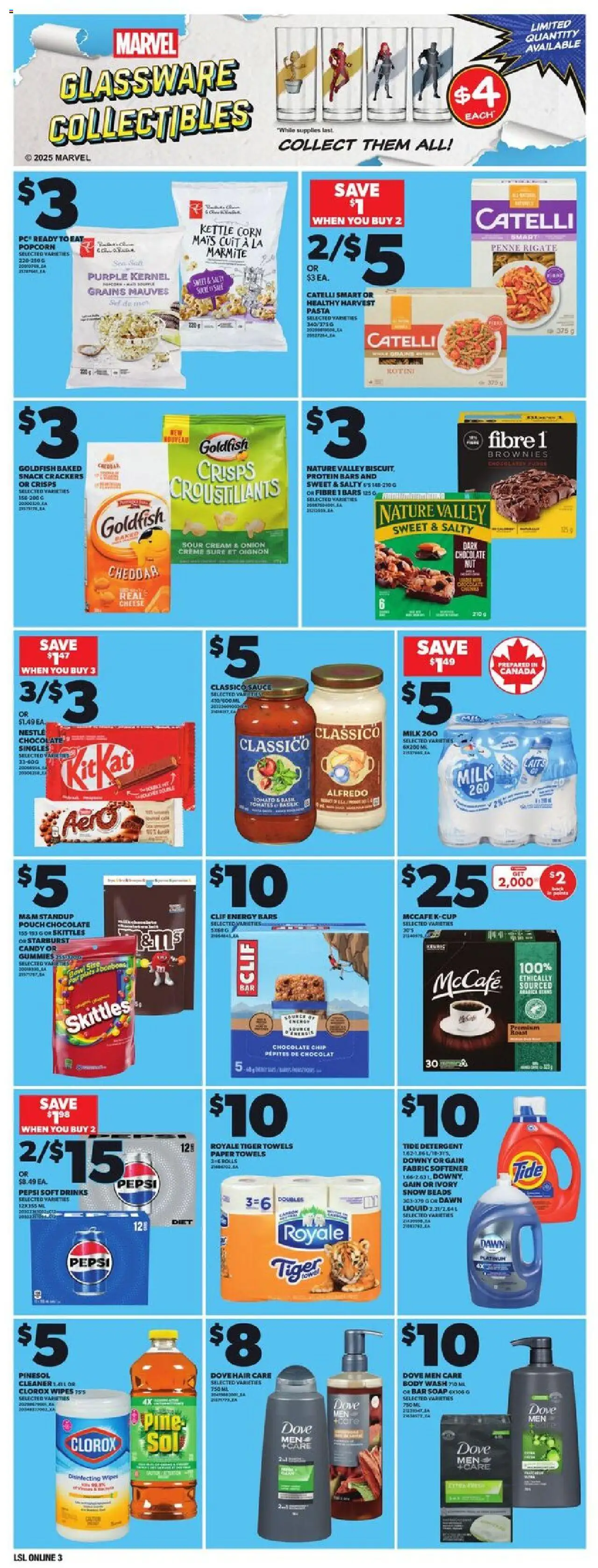 Loblaws flyer valid from 11.09.2025 | Page: 10 | Products: PC, Soap, Detergent, Milk