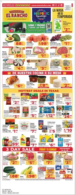 Preview of El Rancho weekly ads valid from 24.09.2025