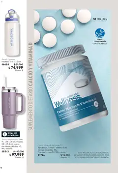Oriflame catálogo 04 -  Vista previa de la revista de la tienda Oriflame valido desde el 07.03.2026 | Página: 86 | Productos: Tableta, Botella, Suplemento dietario, Termo
