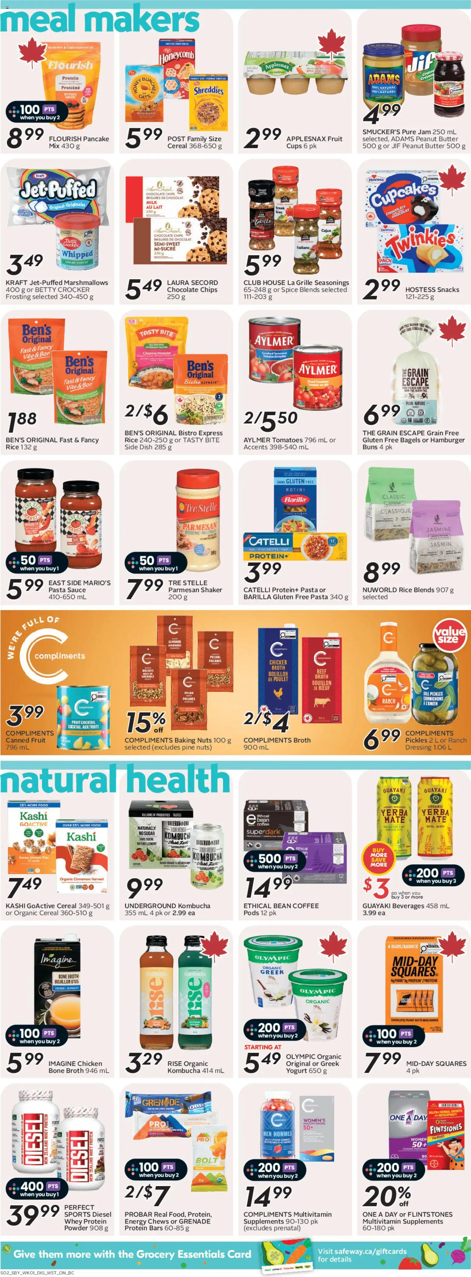 Safeway flyer valid from 30.04.2026 | Page: 10 | Products: Rice, Beef, Powder, Yogurt