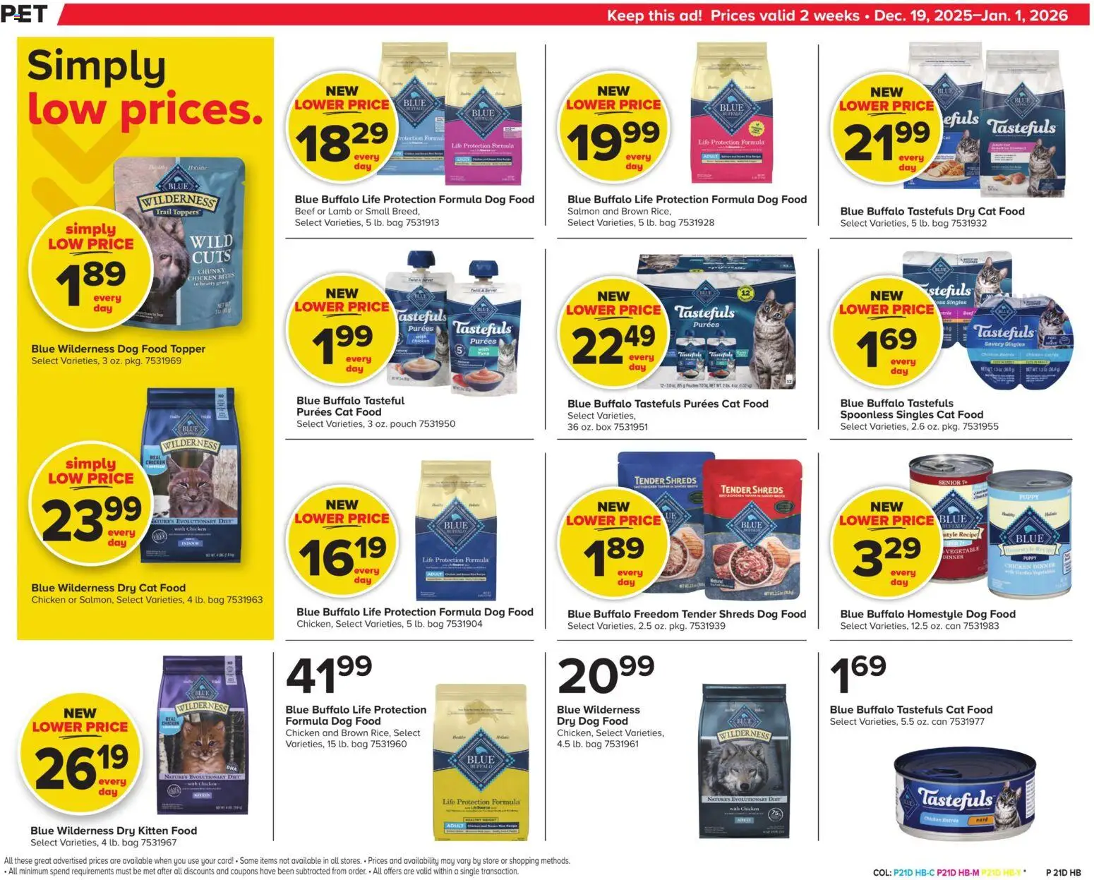 Giant Weekly Ad - valid from 19.12.2025 | Page: 23 | Products: Box, Dog Food, Cat Food, Toppers