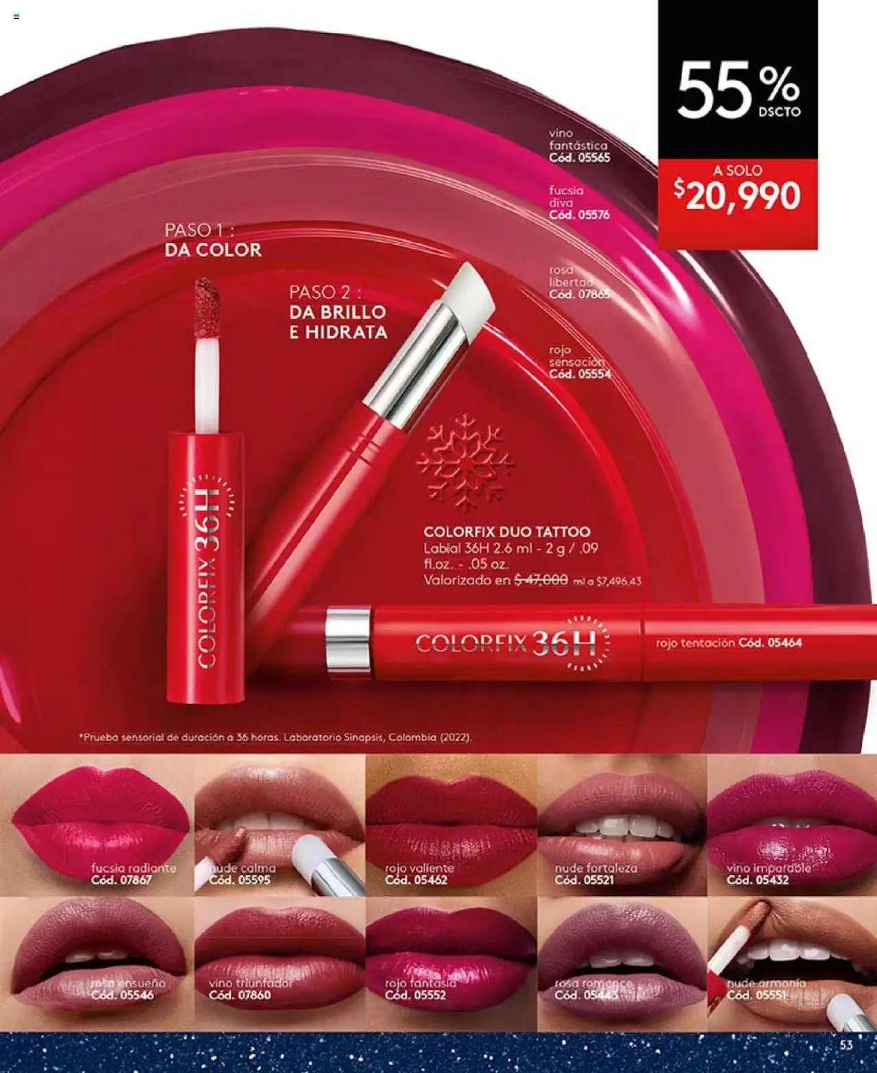 Ésika revista - valida desde el 14.10.2025 | Página: 53 | Productos: Brillo, Vino