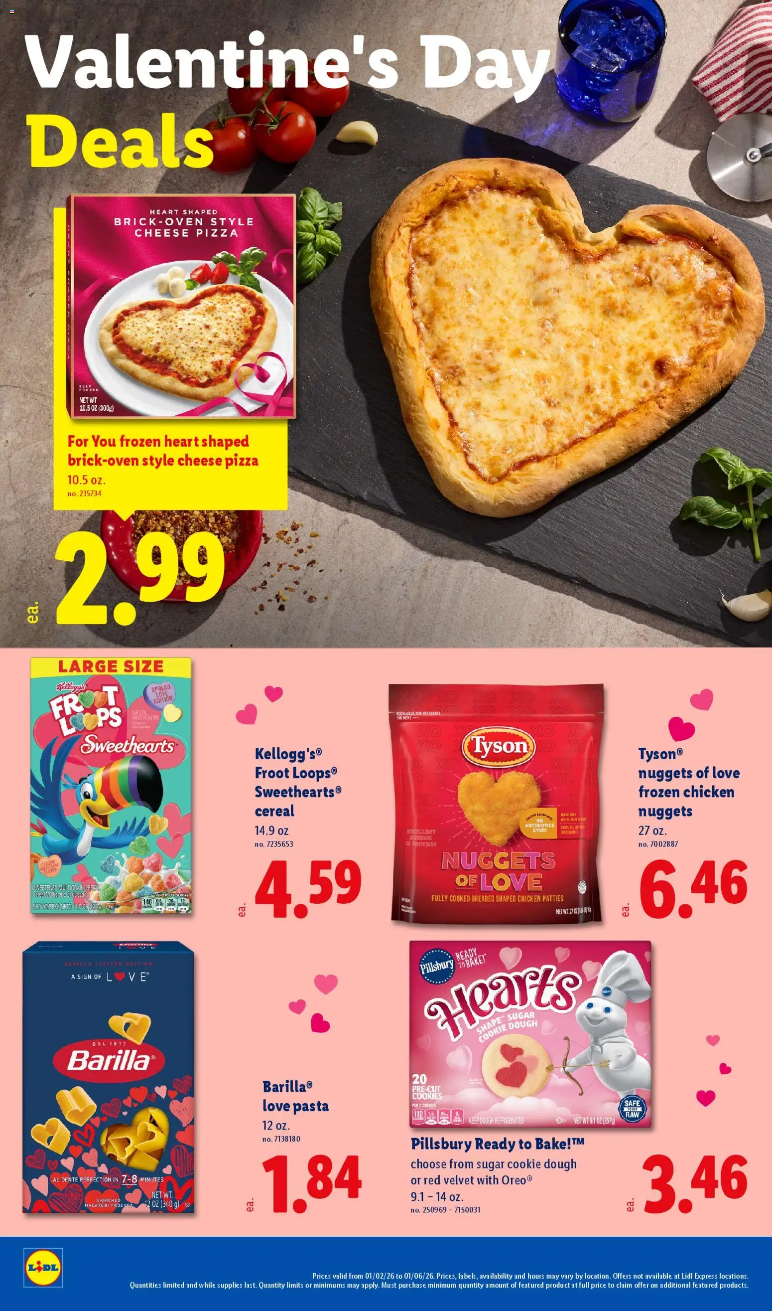 Lidl Weekly Ad - valid from 02.01.2026 | Page: 20 | Products: Safe, Cheese, Pasta, Cookies