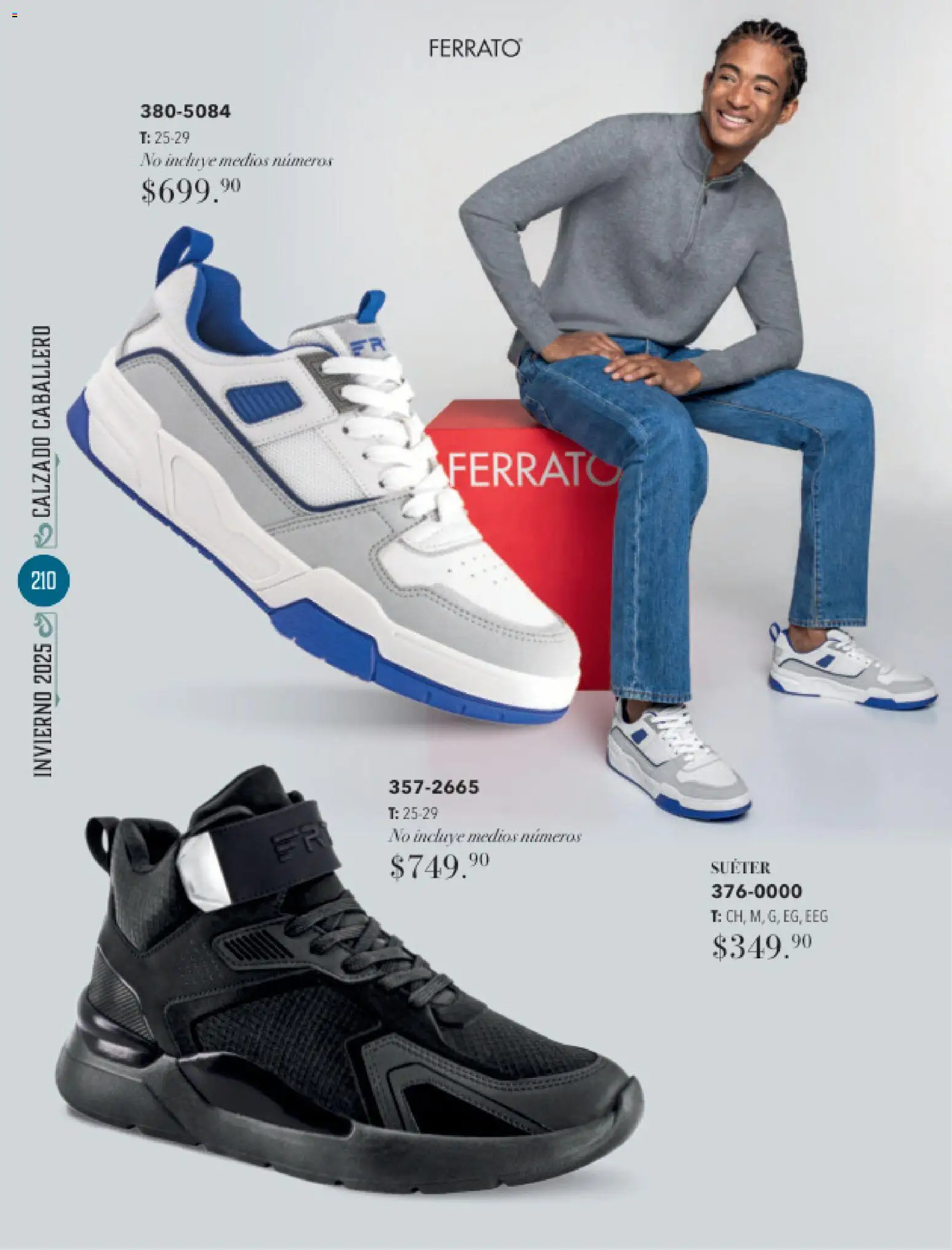 Nuevas ofertas de Andrea válidas en toda la República Mexicana desde el 26.11.2025. ¡Encuentra las mejores ofertas en Andrea catálogo Invierno! | Página: 210 | Productos: Suéter