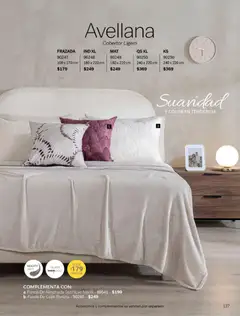 Vista previa de Vianney catálogo Tu hogar, nuestra pasión, nuevo folleto de la tienda, válido en México a partir del 06.03.2026 | Página: 139 | Productos: Cobertor, Funda, Funda de almohada, Almohada