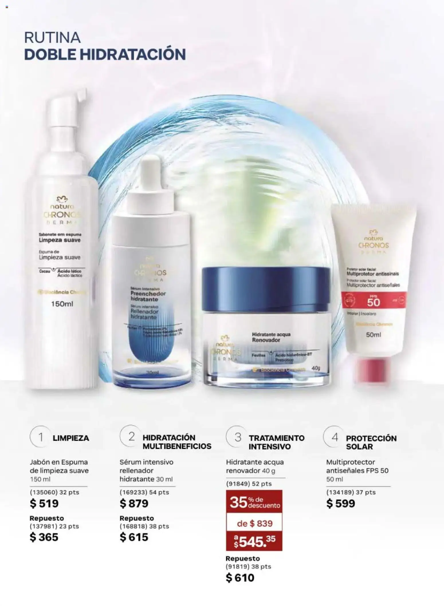 Nuevas ofertas de Natura válidas en toda la República Mexicana desde el 08.05.2026. ¡Encuentra las mejores ofertas en Natura campaña 8 2026! | Página: 89 | Productos: Serum, Espuma, Jabón