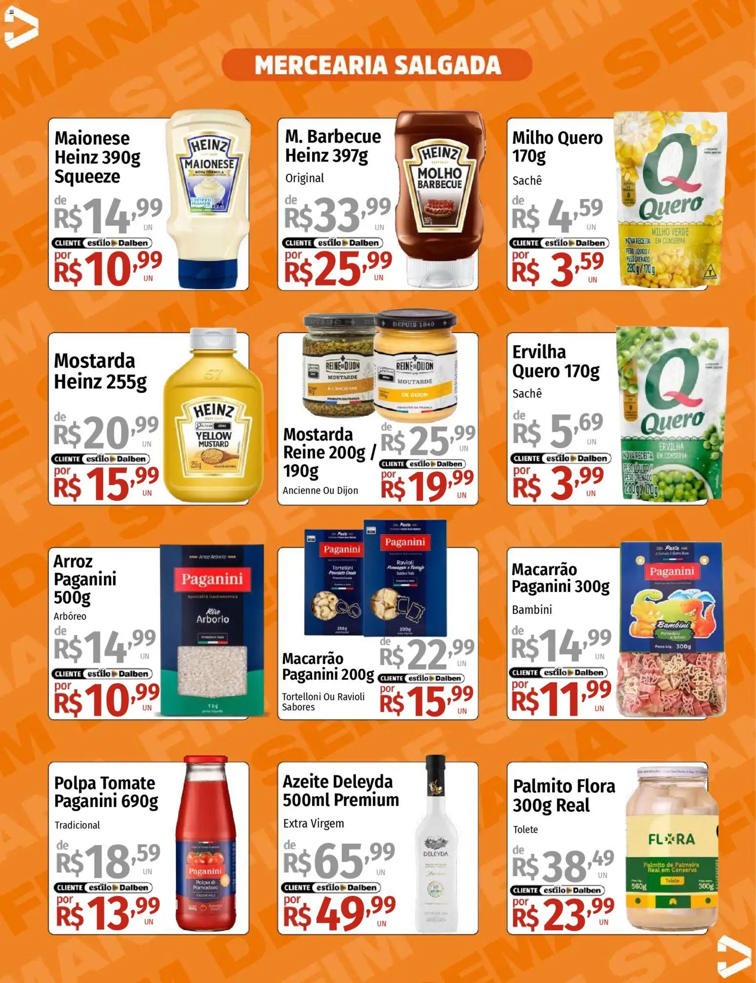 Supermercado Dalben Folheto - válido de 07.11.2025 | Página: 7 | Produtos: Ervilha, Milho verde, Maionese, Azeite