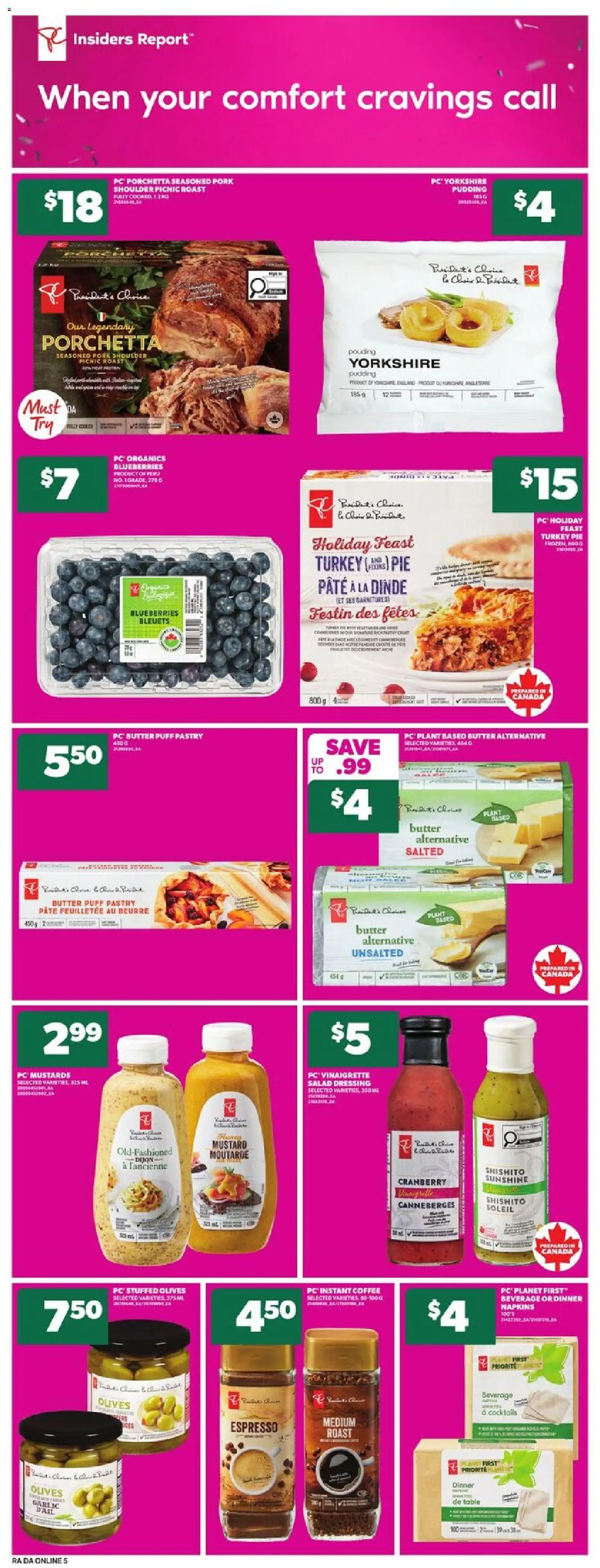 Atlantic Superstore flyer valid from 04.12.2025 | Page: 13 | Products: Salad, PC, Table, Pork