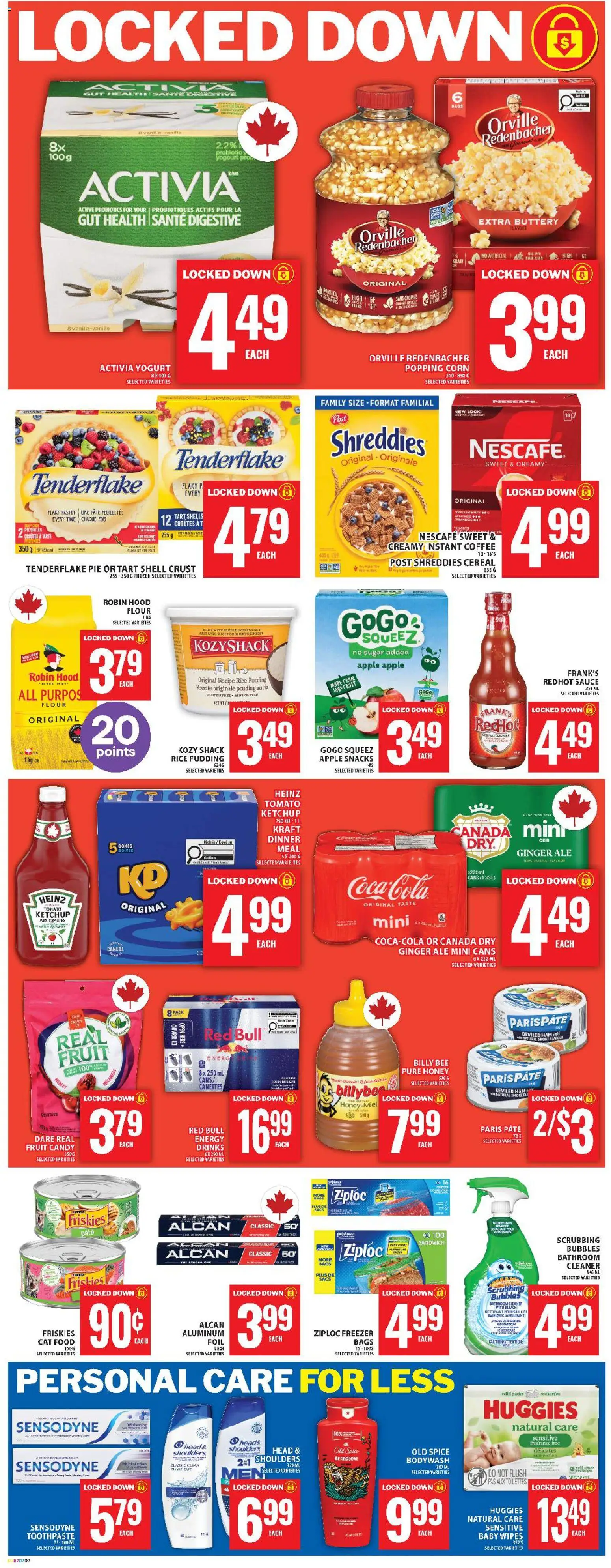 Food Basics flyer valid from 09.04.2026 | Page: 9 | Products: Rice, Freezer, Toothpaste, Coffee