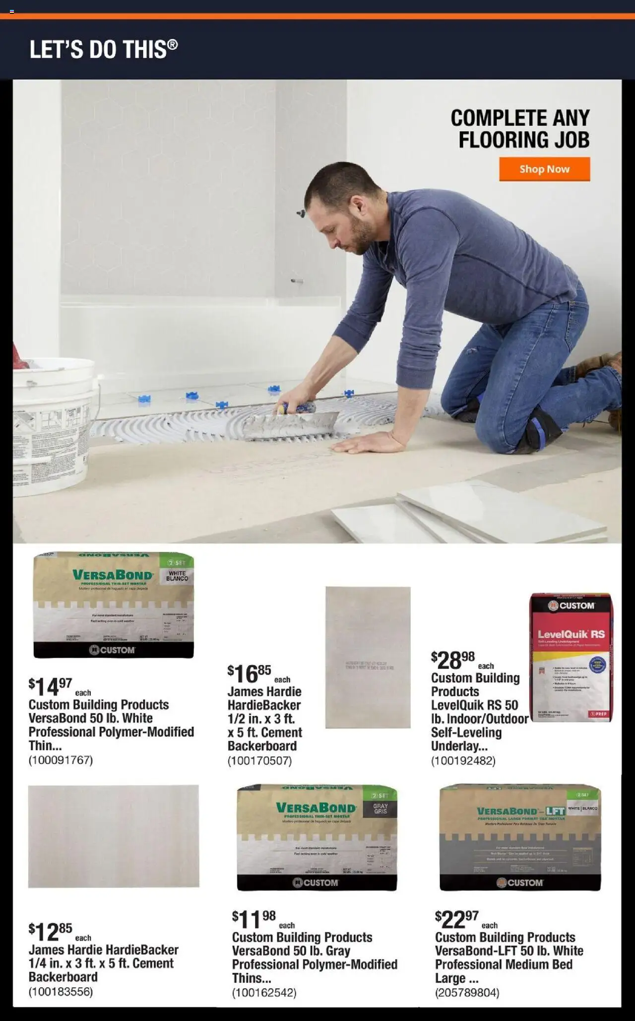 Home Depot Shop Pro Ad - valid from 04.08.2025 | Page: 3 | Products: Bed