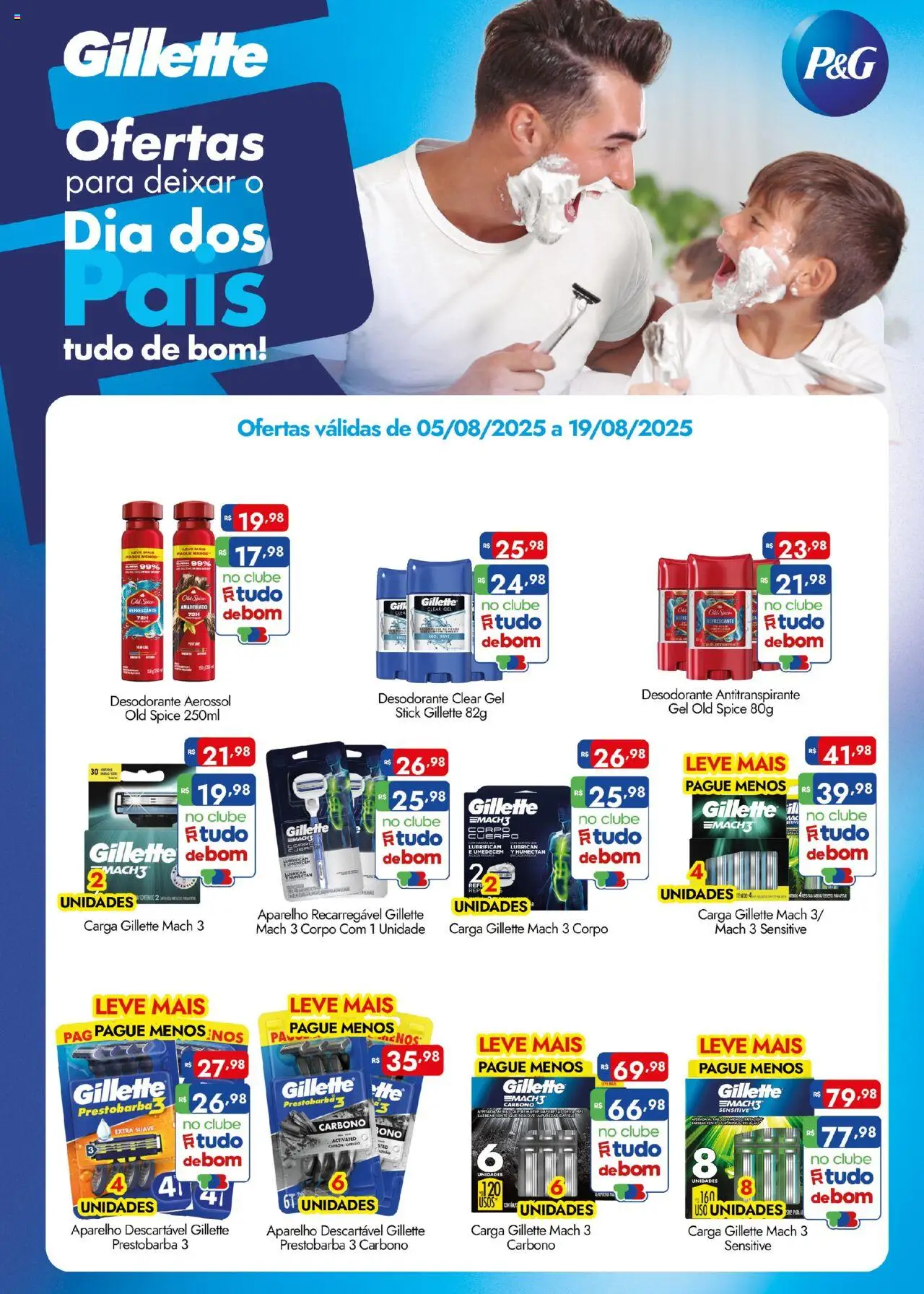 Supermercados Rondon Folheto - válido de 05.08.2025 | Página: 1 | Produtos: Desodorante