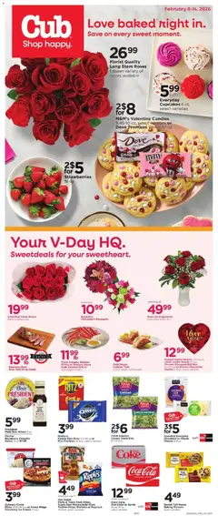 Preview of Cub Foods weekly ads valid from 08.02.2026