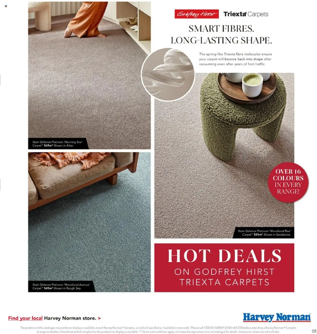 Harvey Norman catalogue - valid from 07.08.2025 | Page: 5 | Products: Carpet, Accessories