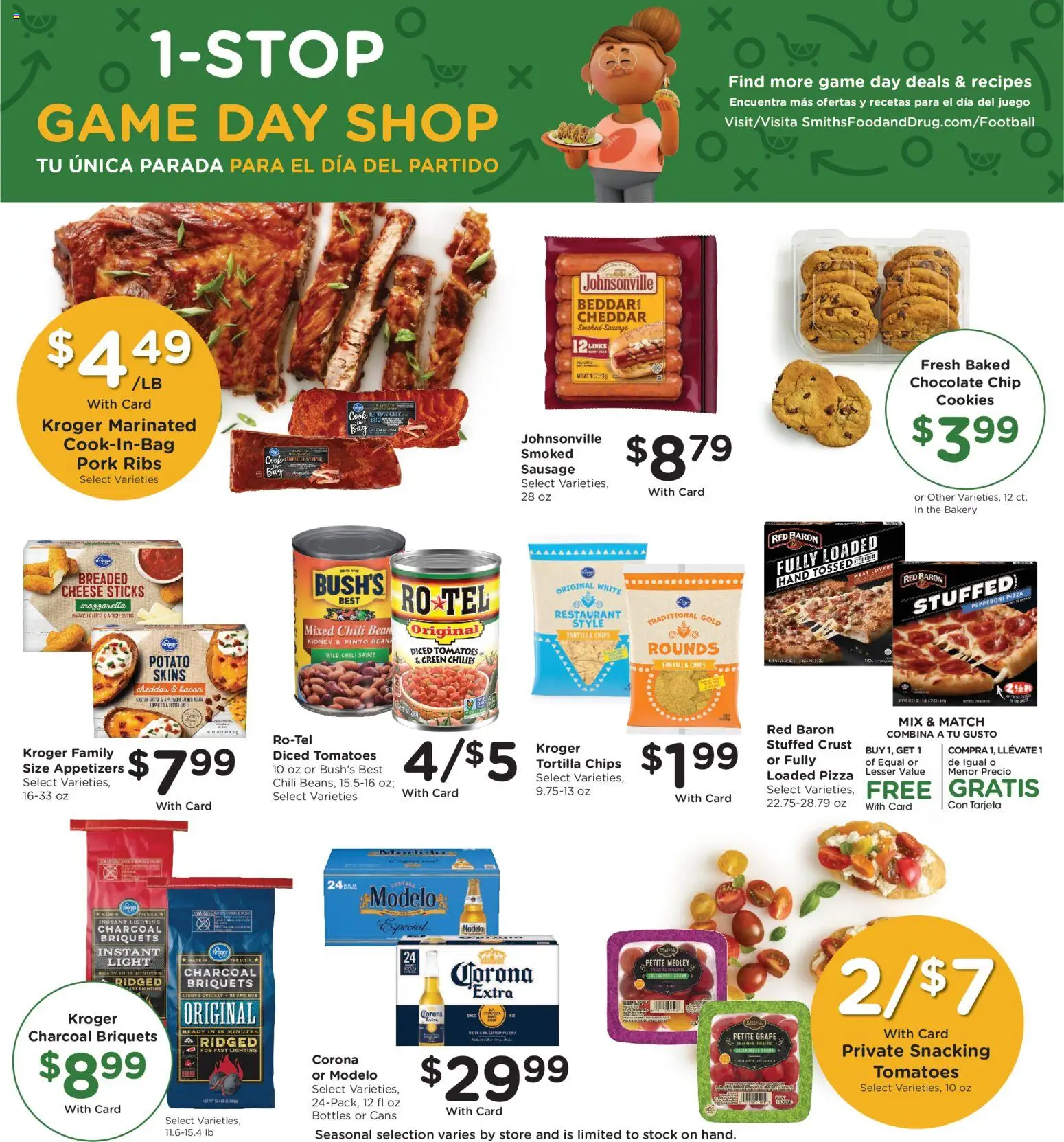 Smith's Weekly Ad - WY - valid from 07.01.2026 | Page: 7 | Products: Bakery, Pizza, Chips, Sausage