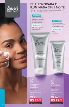 Jequiti - Revista 03/2026 - Pré-Visualização do folheto da loja Jequiti, válido de 20.02.2026 | Página: 74 | Produtos: Celular, Gel de limpeza, Sabonete