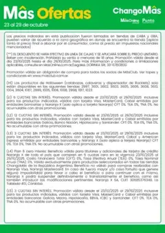 Vista previa Changomas ofertas válido desde el 23.10.2025 | Página: 13