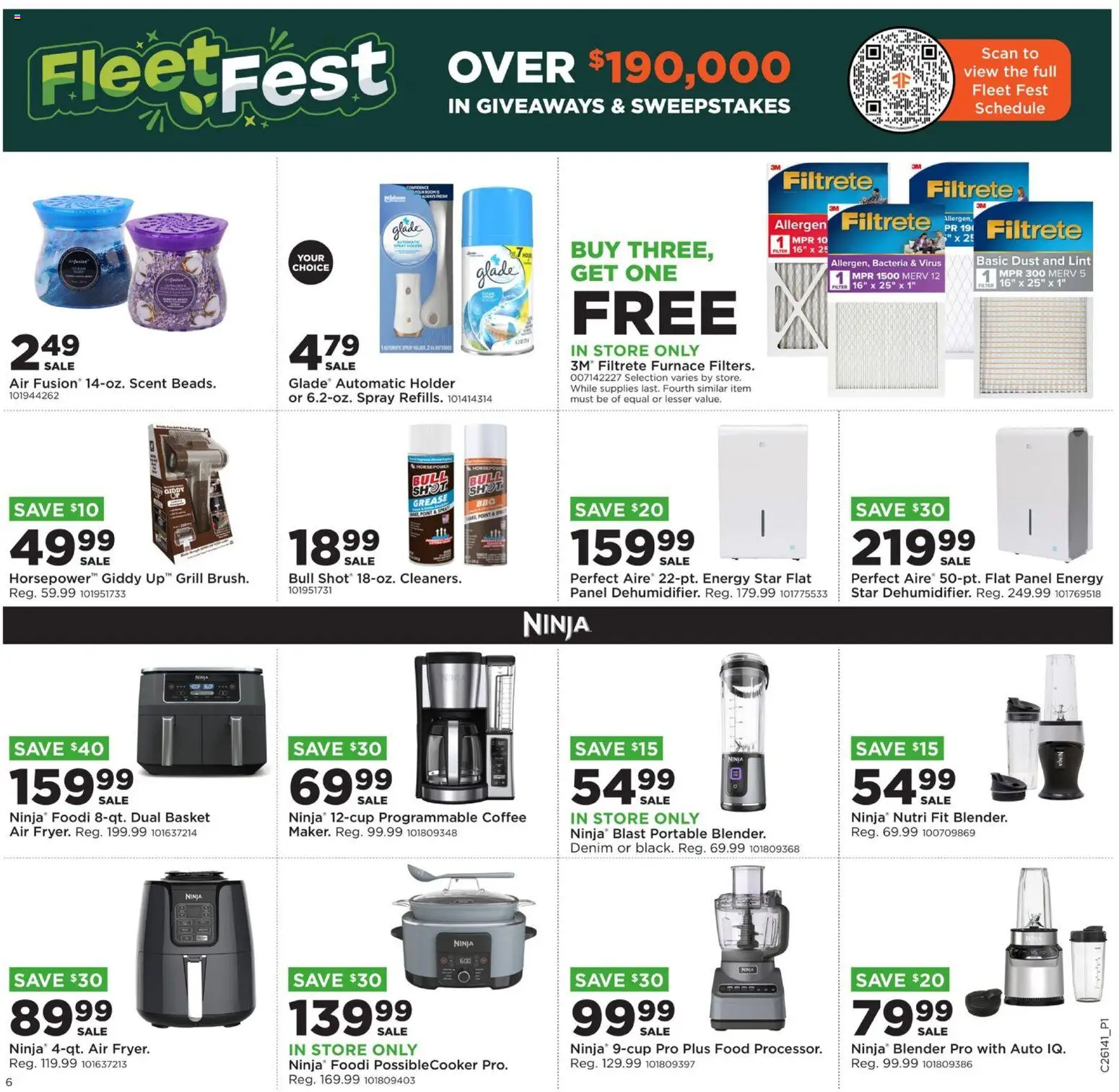 Mills Fleet Farm Weekly Ad - valid from 30.03.2026 | Page: 12 | Products: Basket, Coffee, Blender, Grill
