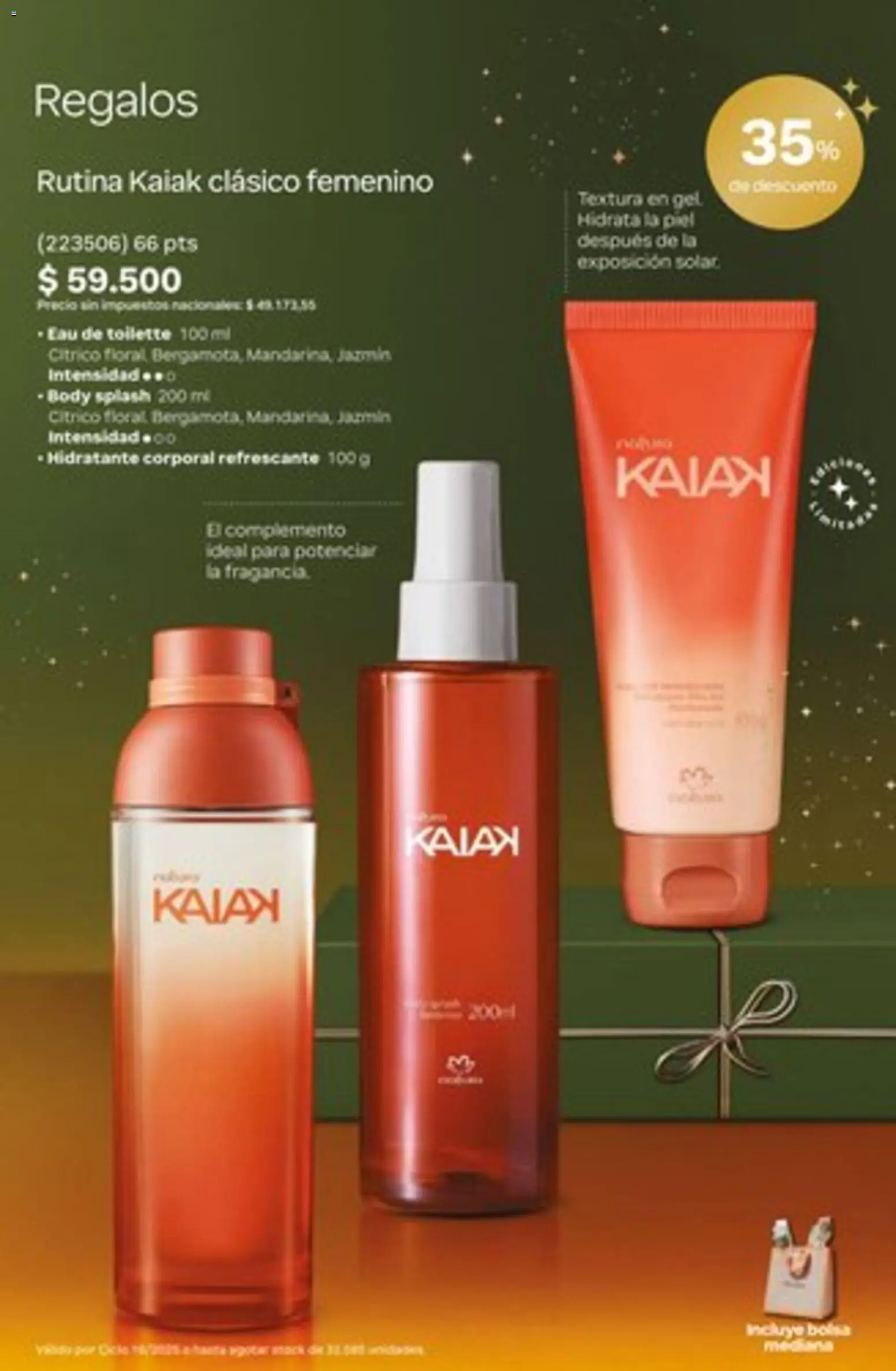 Catálogo Natura Ciclo 16/2025 │ válido desde el 01.11.2025 | Página: 15 | Productos: Body, Bolsa, Fragancia, Eau de toilette