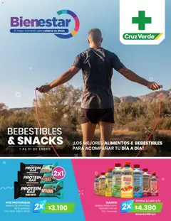 Cruz Verde - Bebestibles y Snacks válido desde el 01.01.2026