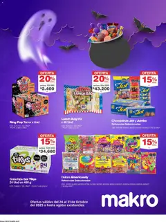 Makro - Catálogo Halloween -  Vista previa de la revista de la tienda Makro valido desde el 24.10.2025 | Página: 3 | Productos: Peso, Ruana