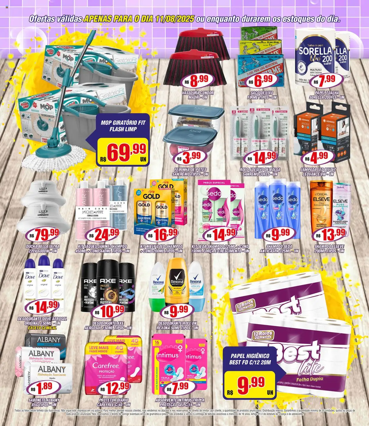 Violeta Supermercados Folheto - válido de 11.08.2025 | Página: 2 | Produtos: Óleo, Potes, Dove, Bolsa