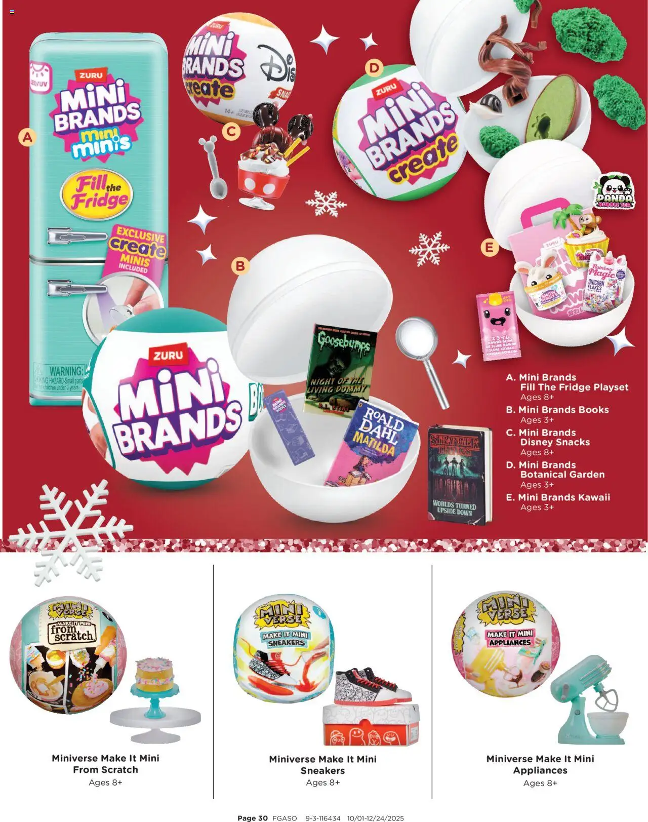 Fred Meyer Toy Book - valid from 10.10.2025 | Page: 30 | Products: Tea, Sneakers