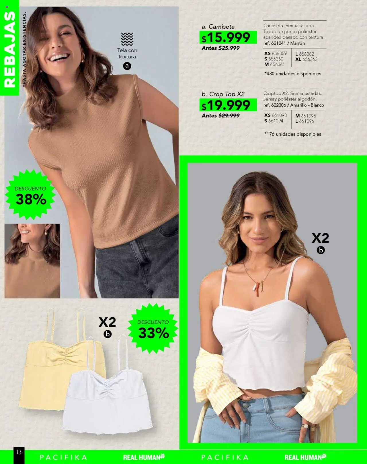 Pacifika revista - valida desde el 01.08.2025 | Página: 209 | Productos: Camiseta, Top