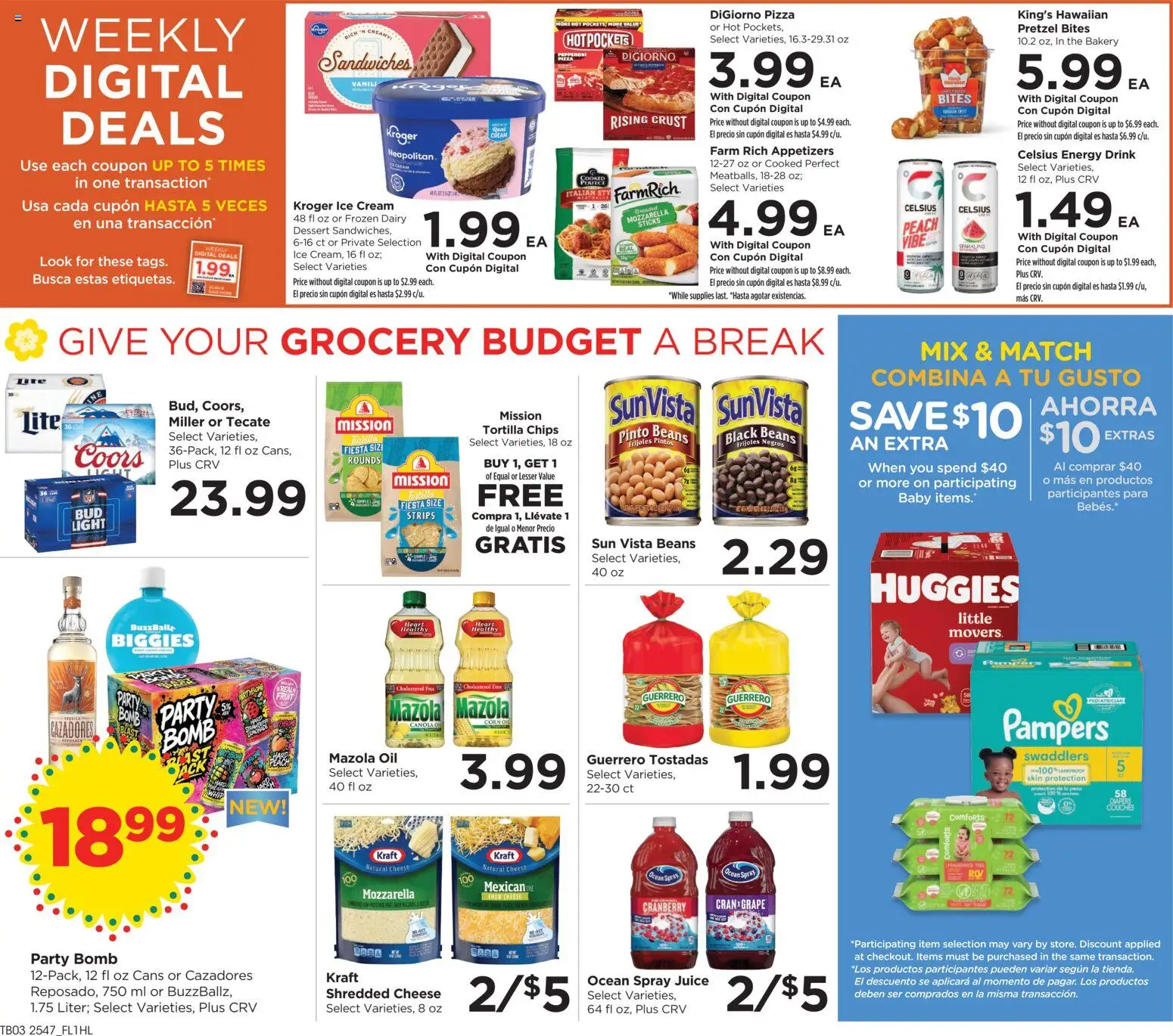 Food 4 Less Weekly Ad - valid from 26.12.2025 | Page: 4 | Products: Fragrance, Juice, Ice cream, Peach