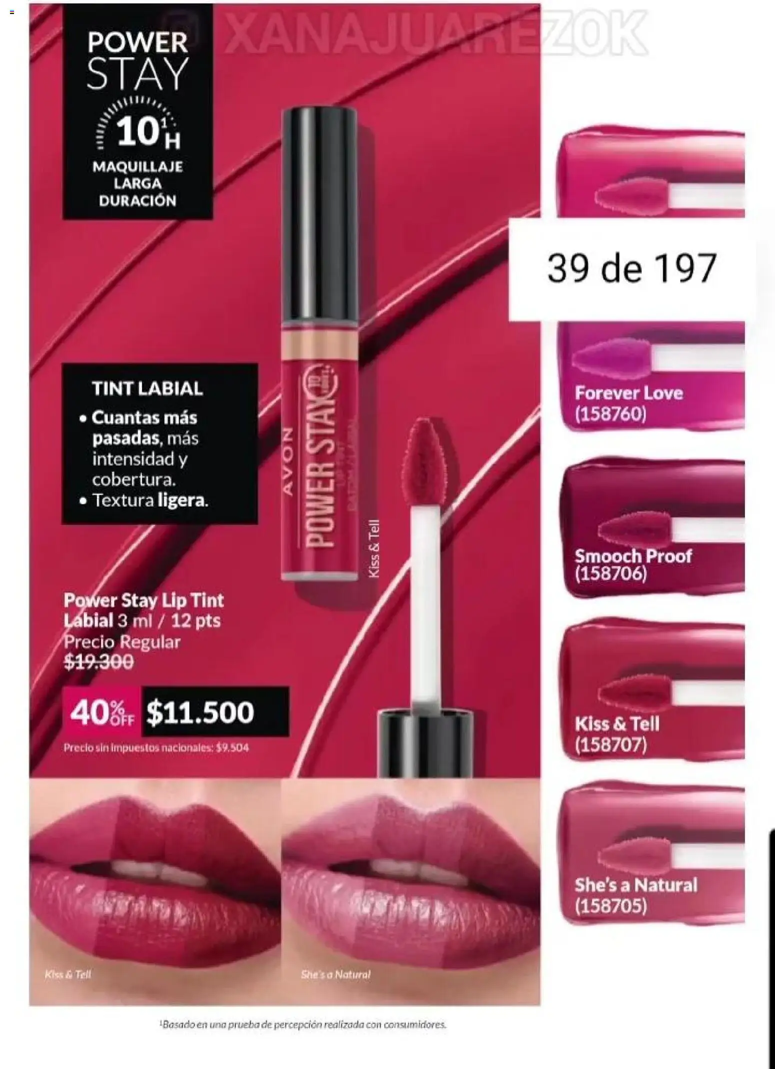 Catálogo AVON Campaña 15/2025 │ válido desde el 23.10.2025 | Página: 33 | Productos: Maquillaje