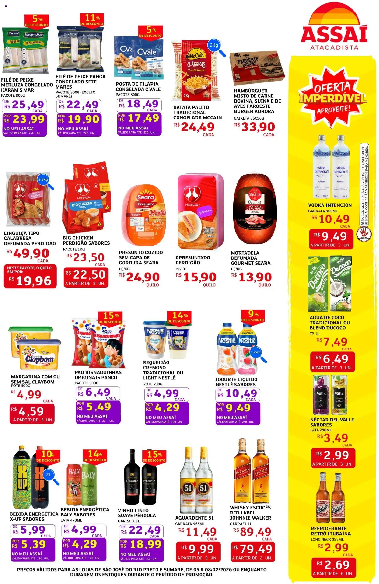Assaí Atacadista Folheto - válido de 05.02.2026 | Página: 3