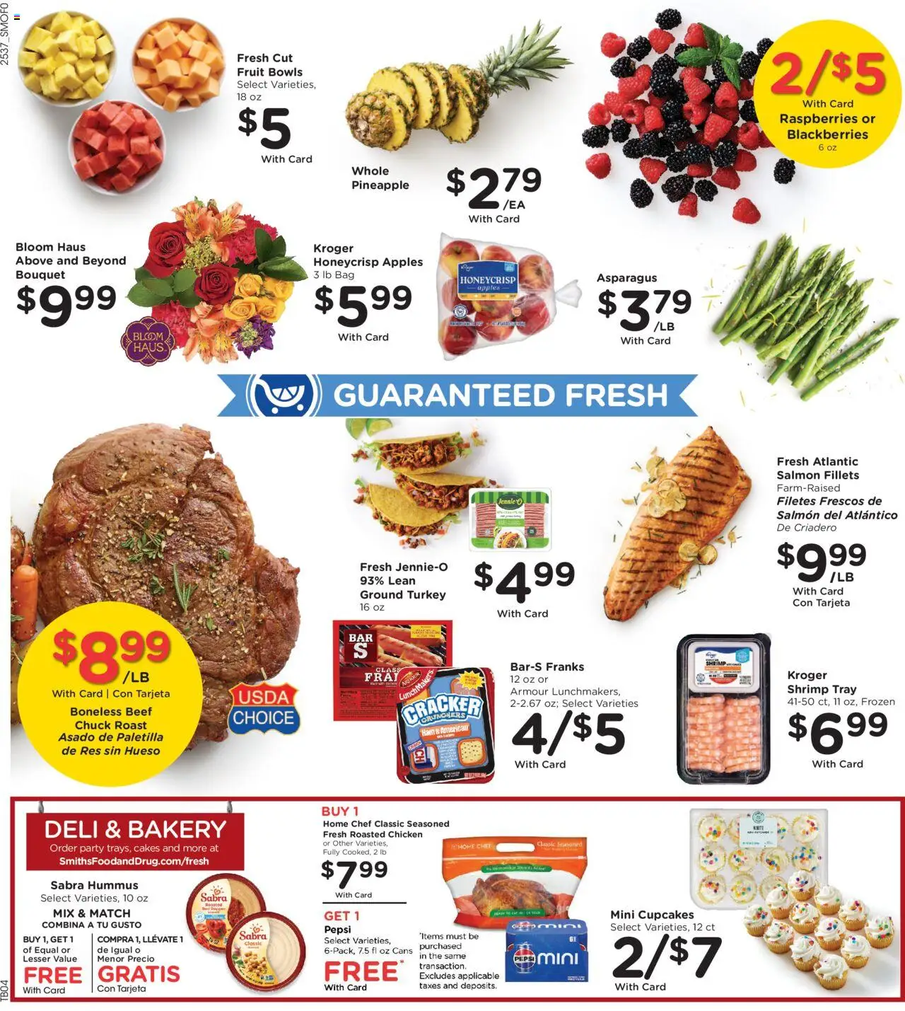 Smith's Weekly Ad - NM - valid from 15.10.2025 | Page: 12 | Products: Bakery, Asparagus, Beef, Pineapple