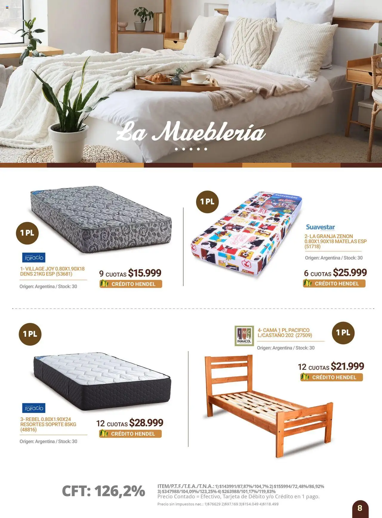 Hendel catálogo │ válido desde el 01.08.2025 | Página: 8 | Productos: Cama