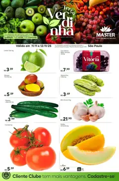 Master - Ofertas Terça Verdinha - SP - Pré-Visualização do folheto da loja Master, válido de 11.11.2025
