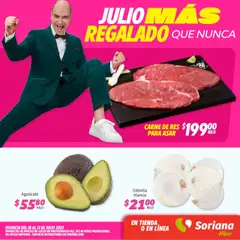 Vista previa de Soriana - Fin de Semana Híper: Ver, Tab, Chis, Camp, Yuc y Q. Roo, nuevo folleto de la tienda, válido en México a partir del 18.07.2025