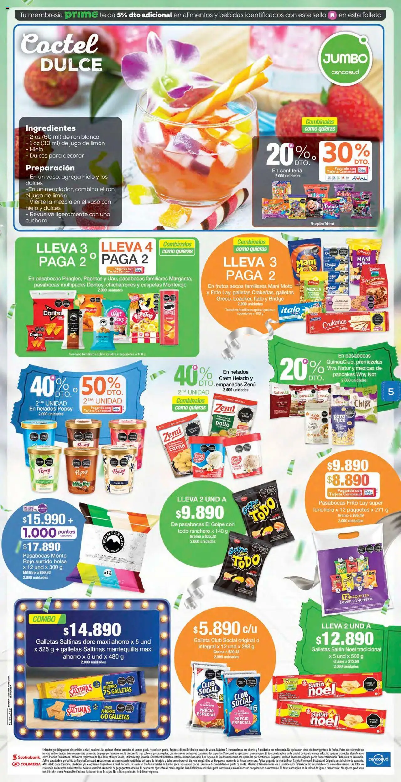 Jumbo revista - valida desde el 17.10.2025 | Página: 5 | Productos: Pollo, Bolsa, Anafe, Mani