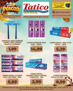 Tatico ofertas do Dia - Pré-Visualização do folheto da loja Tatico, válido de 07.04.2026 | Página: 45 | Produtos: Cerveja, Arroz, Creme, Creme dental