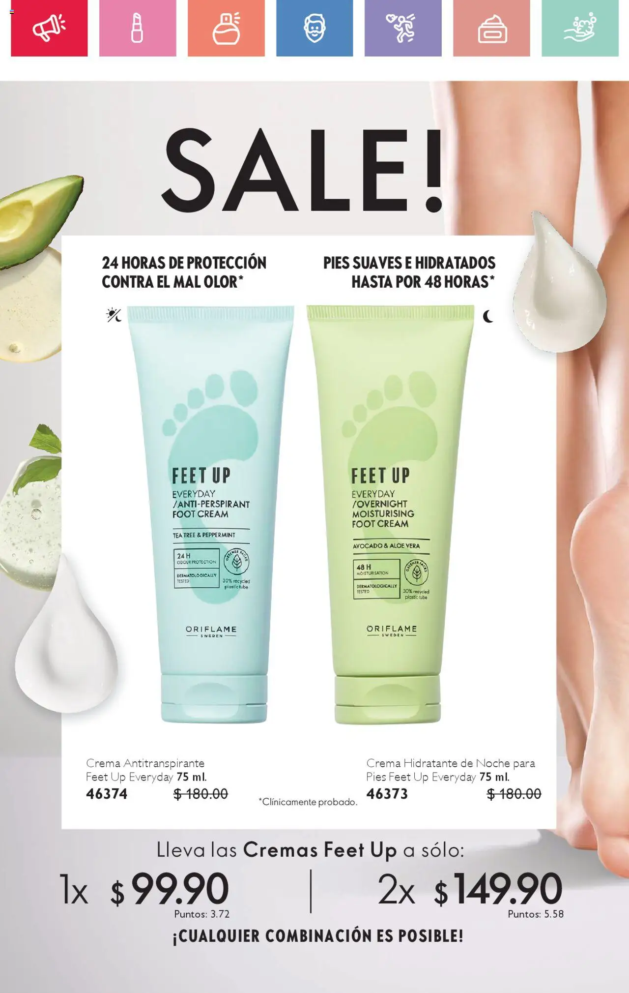 Nuevas ofertas de Oriflame válidas en toda la República Mexicana desde el 02.08.2025. ¡Encuentra las mejores ofertas en Oriflame - Campaña 11 2025! | Página: 26 | Productos: Antitranspirante, Crema