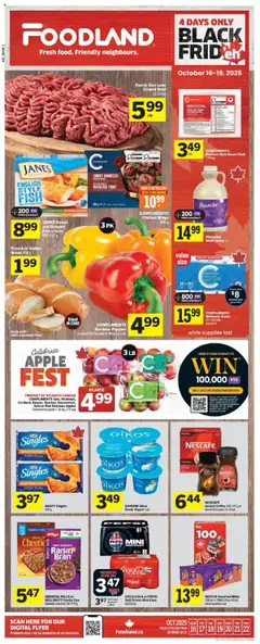 Preview of Foodland flyer - NL from shop Foodland valid from 16.10.2025
