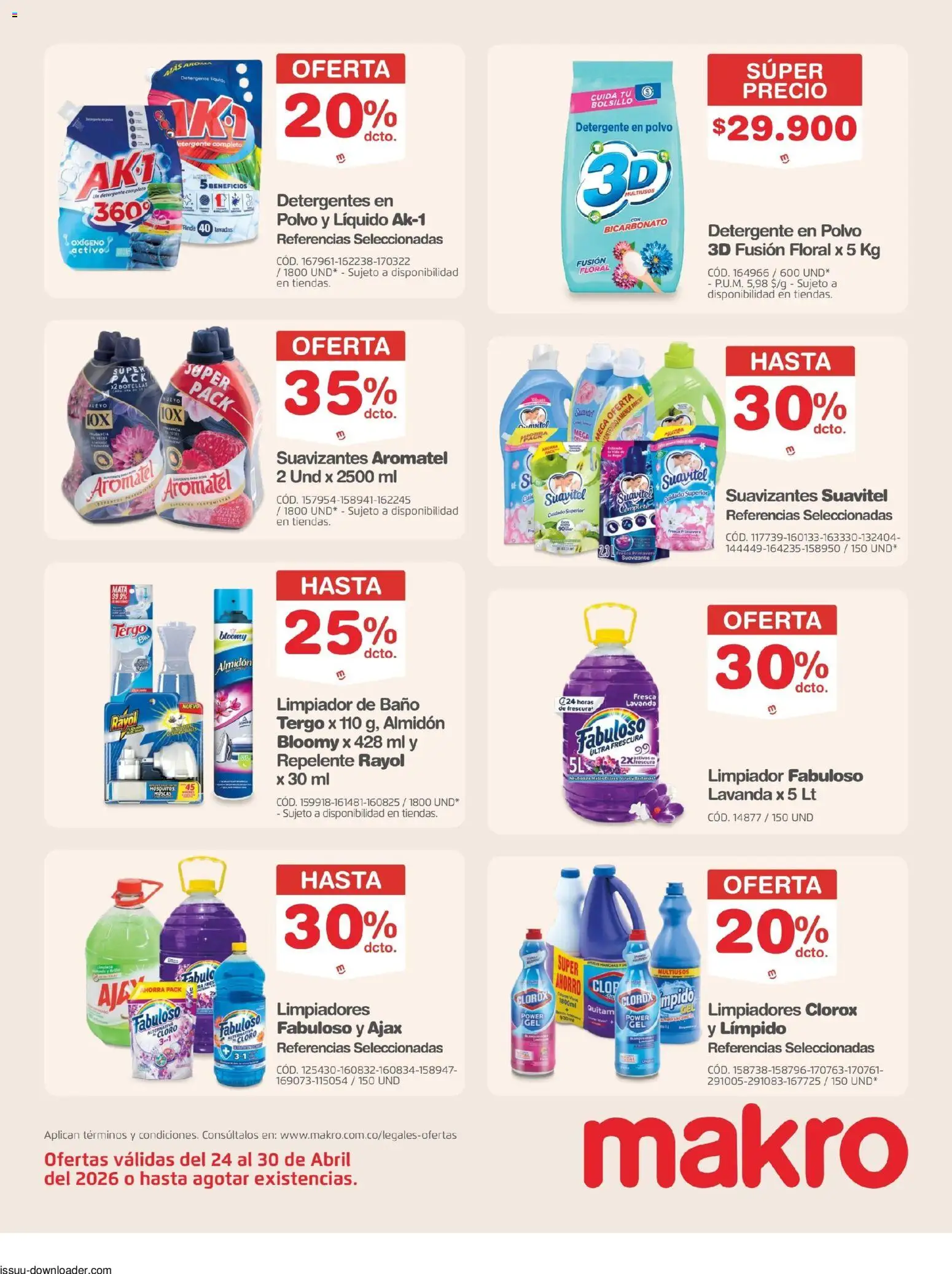 Makro revista - valida desde el 24.04.2026 | Página: 28