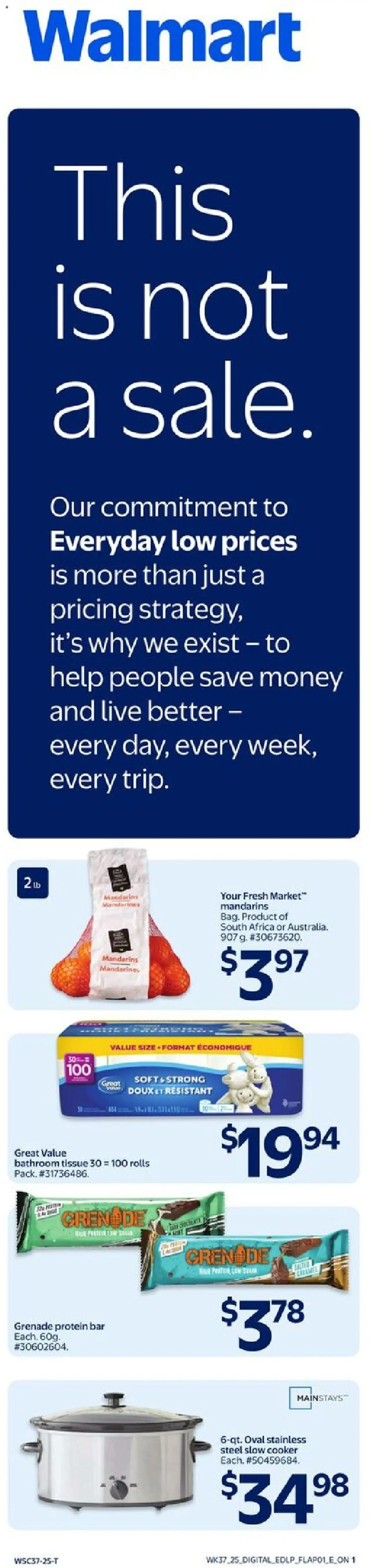Walmart flyer valid from 09.10.2025 | Page: 2 | Products: Cooker