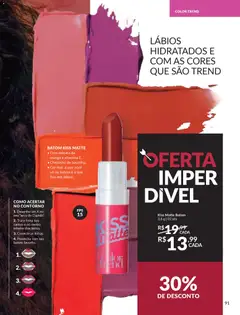 Avon Black Friday - Pré-Visualização do folheto da loja Avon, válido de 29.10.2025 | Página: 91 | Produtos: Batom
