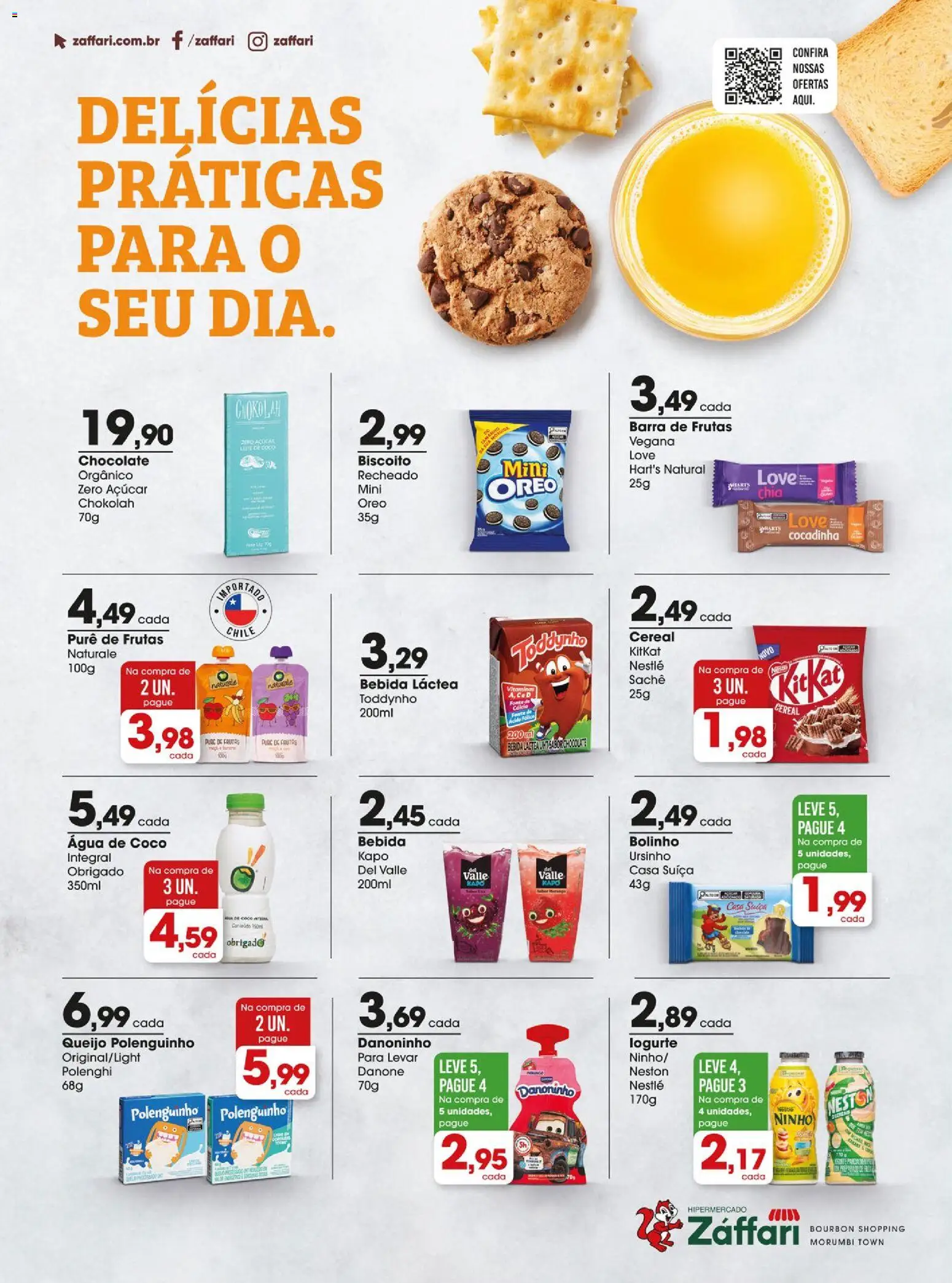 Zaffari Folheto - válido de 19.02.2026 | Página: 16 | Produtos: Queijo, Cálcio, Bebida, Açúcar