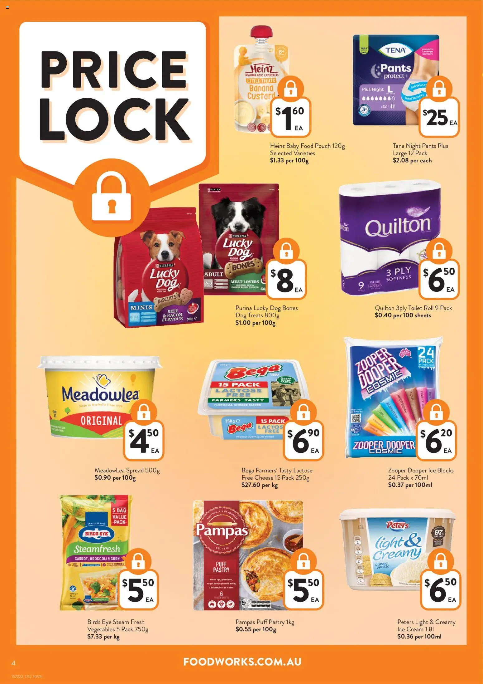 Foodworks catalogue - valid from 17.12.2025 | Page: 4 | Products: Toilet, Pineapple, Pastry, Biscuits