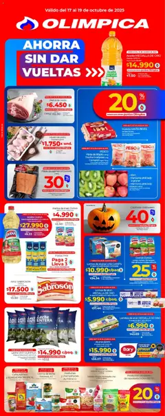Olímpica - Ahorra sin dar vueltas -  Vista previa de la revista de la tienda Olímpica valido desde el 17.10.2025