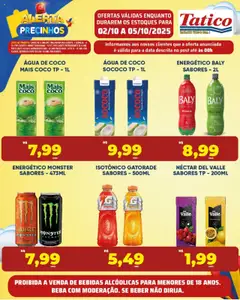 Tatico - Ofertas Fim de Semana - Pré-Visualização do folheto da loja Tatico, válido de 02.10.2025