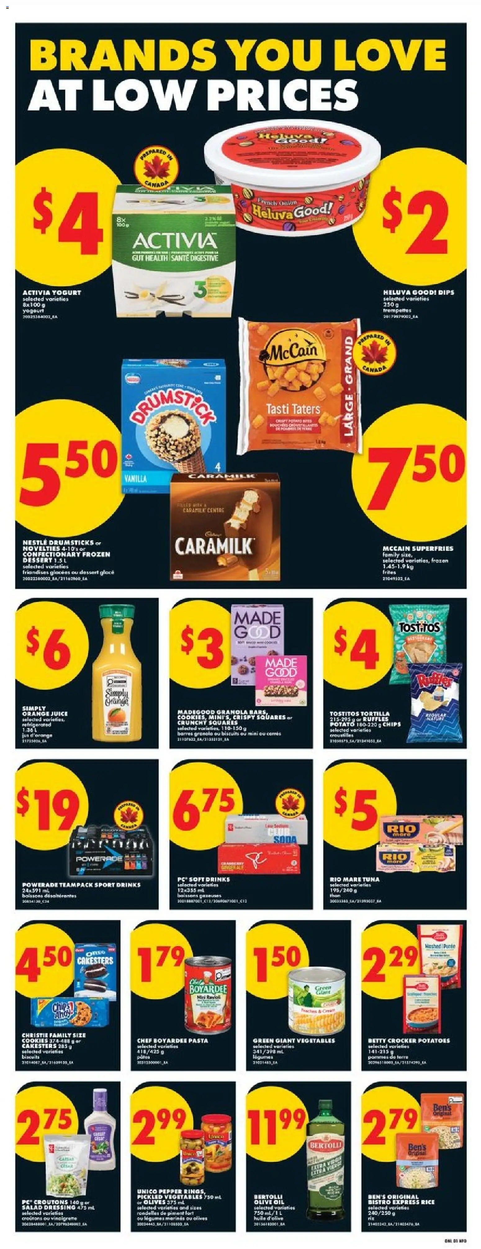 No Frills flyer valid from 16.04.2026 | Page: 6 | Products: Rice, Pasta, Chips, Oil