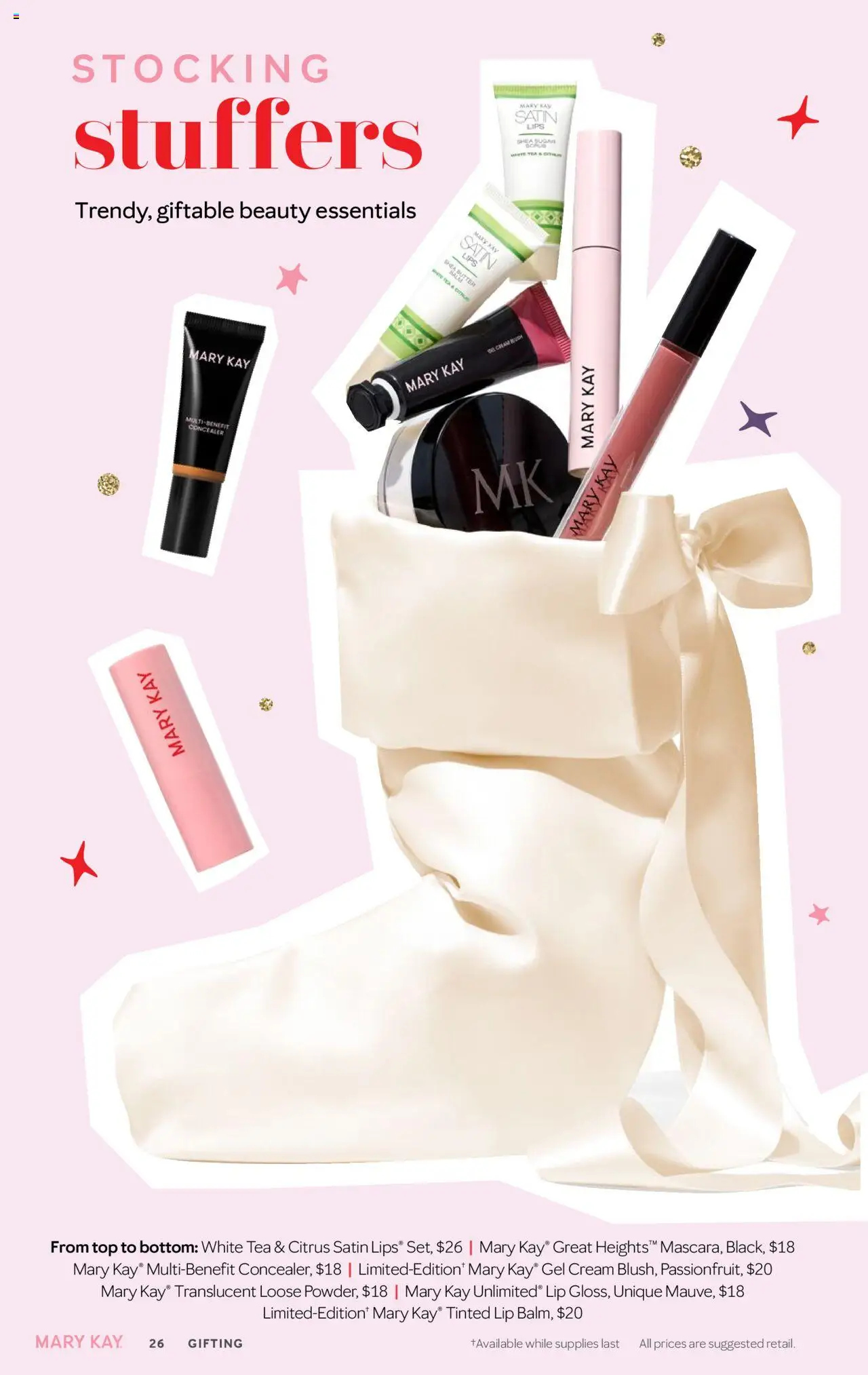 Mary Kay The Look Fall/Holiday 2025 - valid from 16.09.2025 | Page: 26 | Products: Concealer, Butter, Tea, Cream