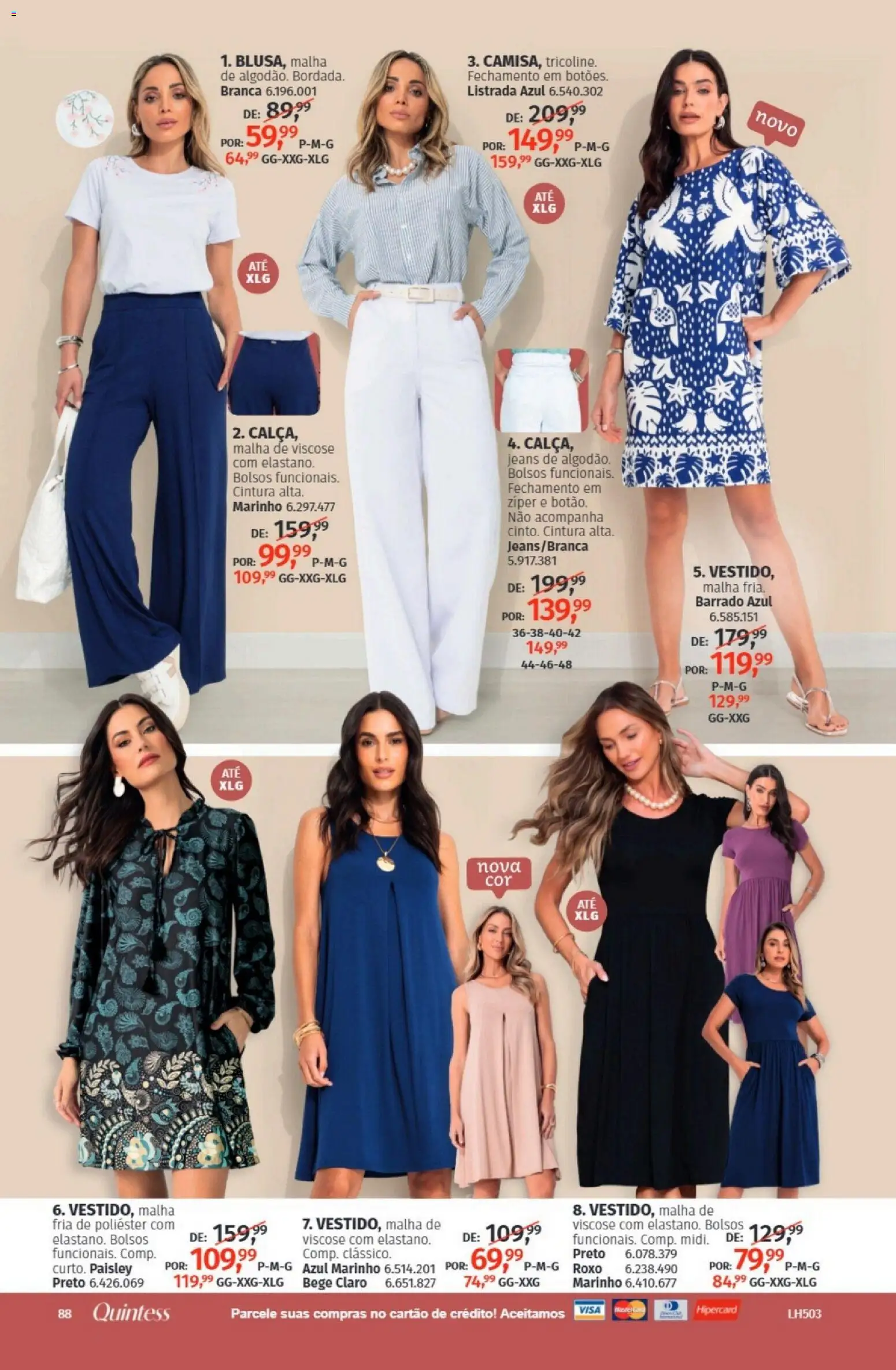 Quatro Estações Folheto - válido de 01.01.2026 | Página: 88 | Produtos: Jeans