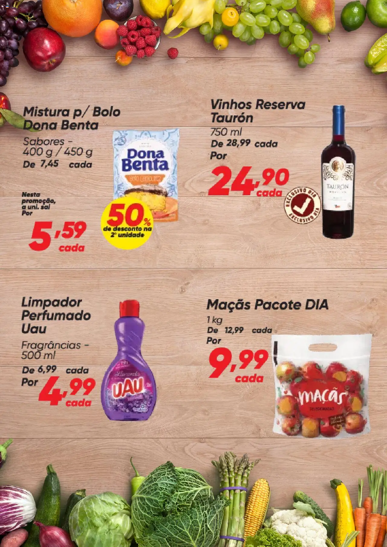 Dia Folheto - válido de 16.10.2025 | Página: 7 | Produtos: Maçãs, Bolo, Sal